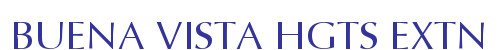 BUENA VISTA HGTS EXTN