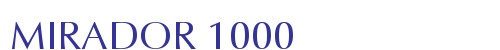 MIRADOR 1000